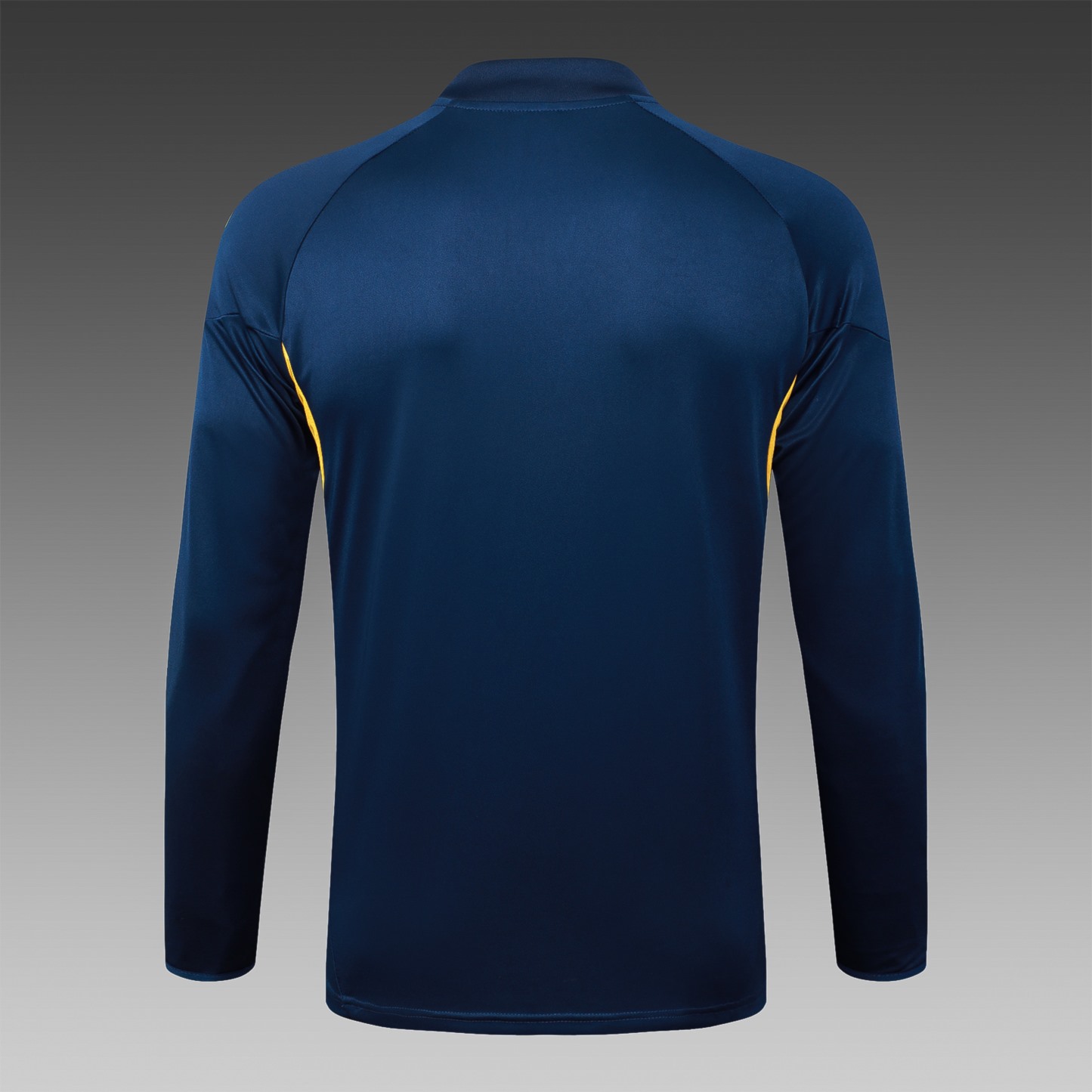 202526 Boca royal blue Long-sleeved half-pull training kit Football team kit