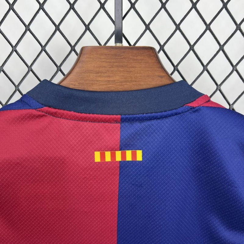 2024/25 Barcelona Travis Scott Edition jersey kids Kits size: 16-28
