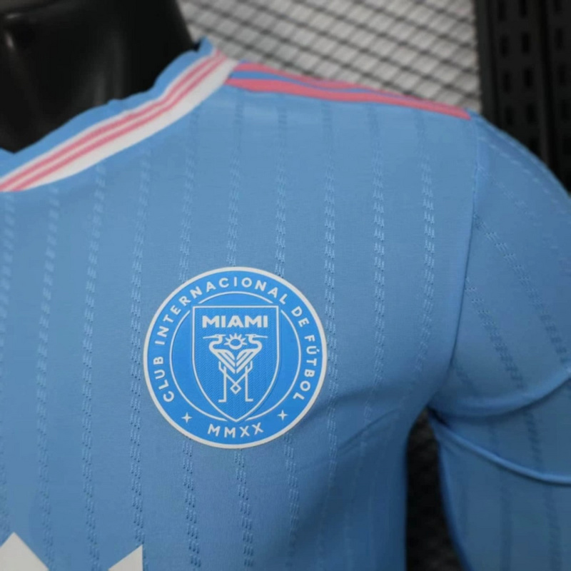 25/26 Inter Miami second Away Long Sleeve Jersey Player Version