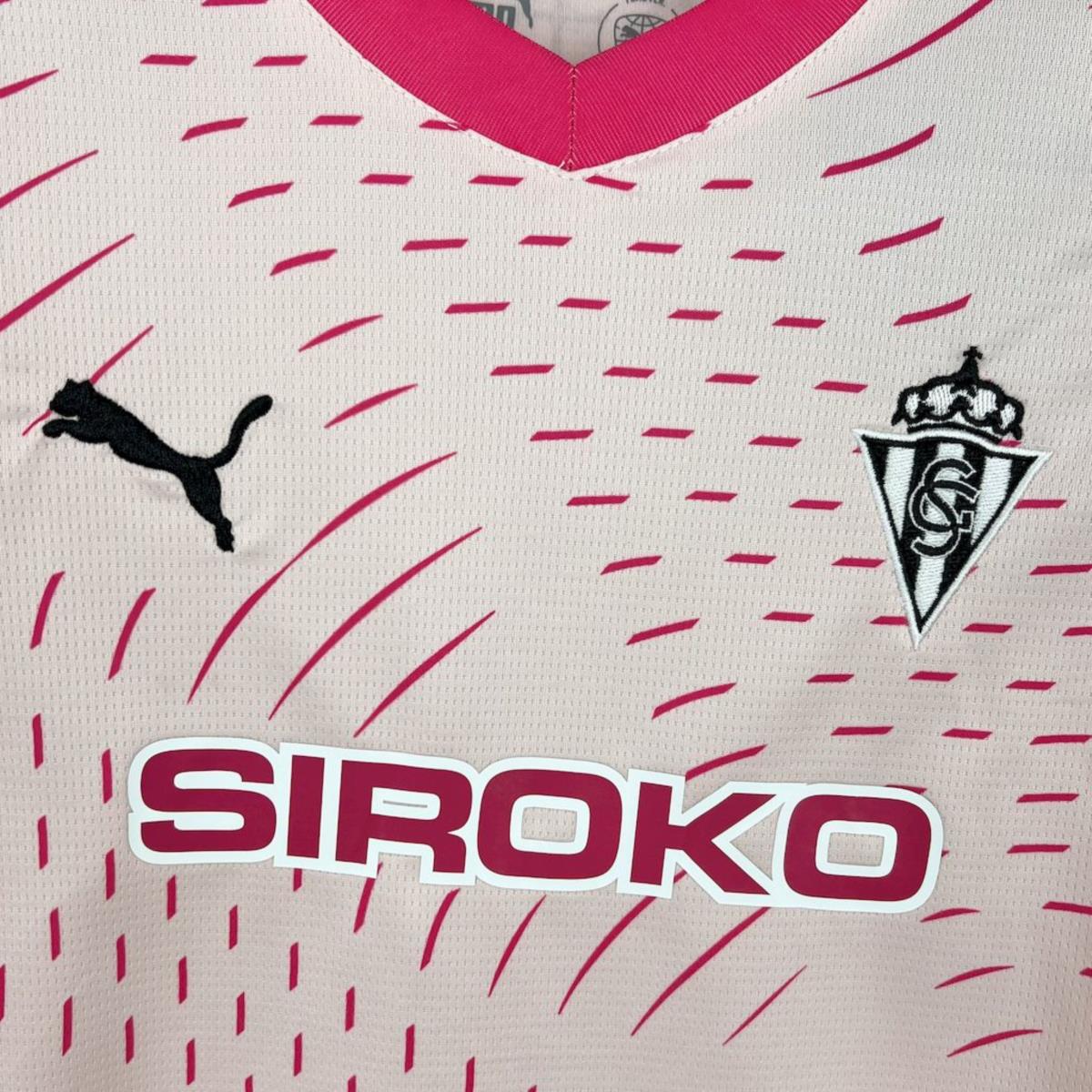 2024/25 Sporting de Gijon Third jersey Kid Kits Size 16-28