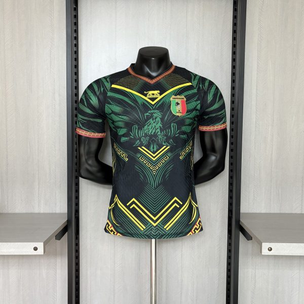 2025/26 Malienne Special Edition Green and Black Jersey Player Version