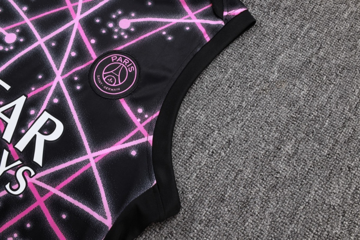 2026 PSG Black Training Set Shirt and Shorts