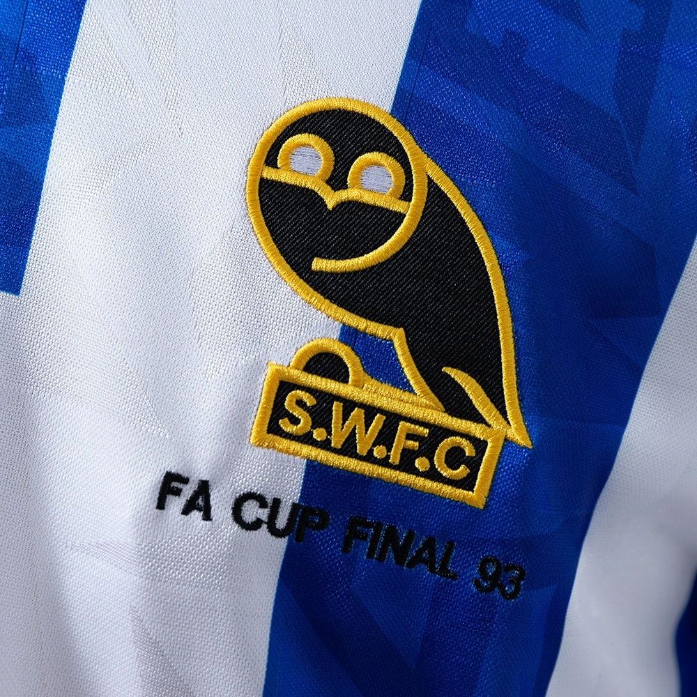 Retro Sheffield Wednesday F.C. 1992/93 Home jersey Fan Version