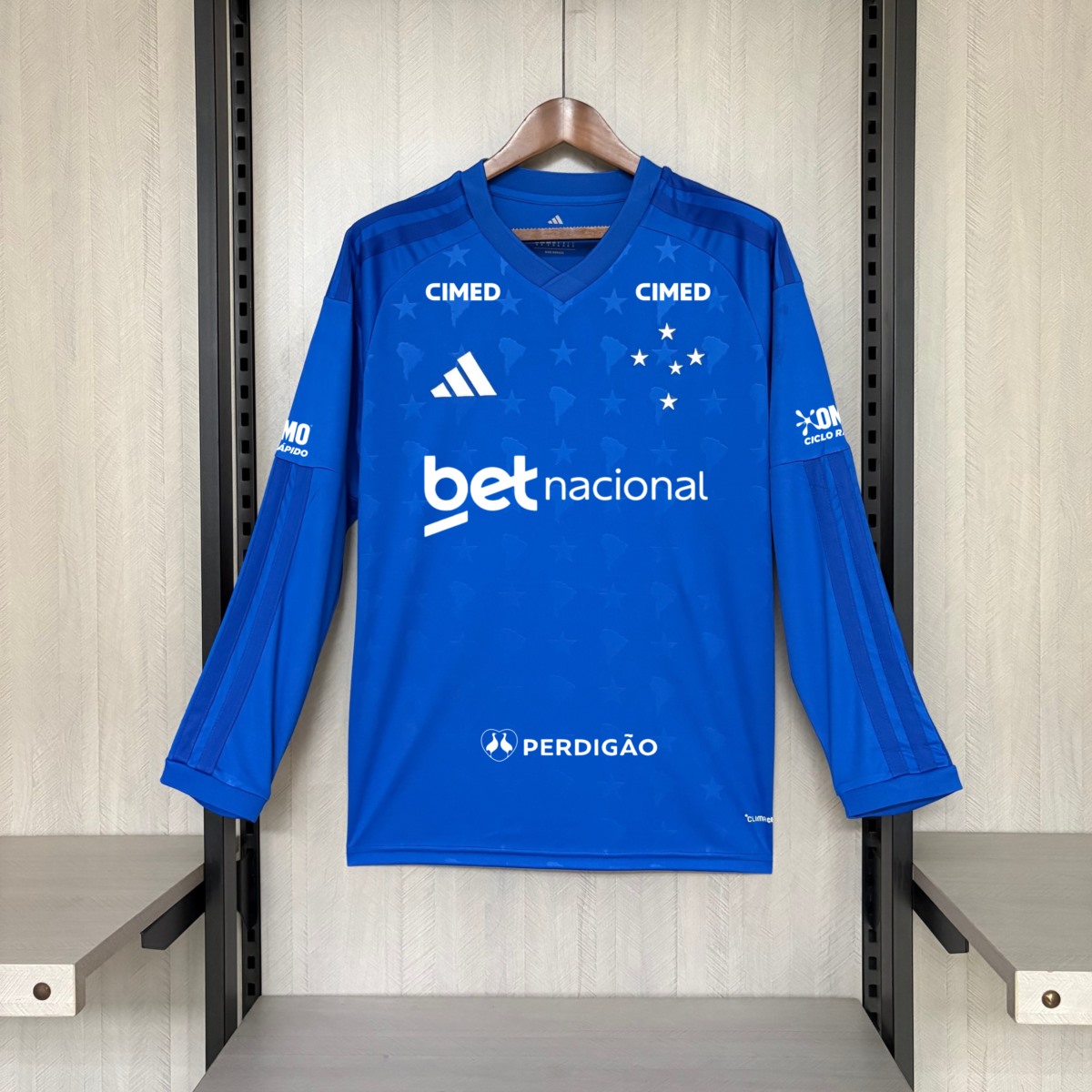 2026/27 Cruzeiro Home jersey Long Sleeve Fan version