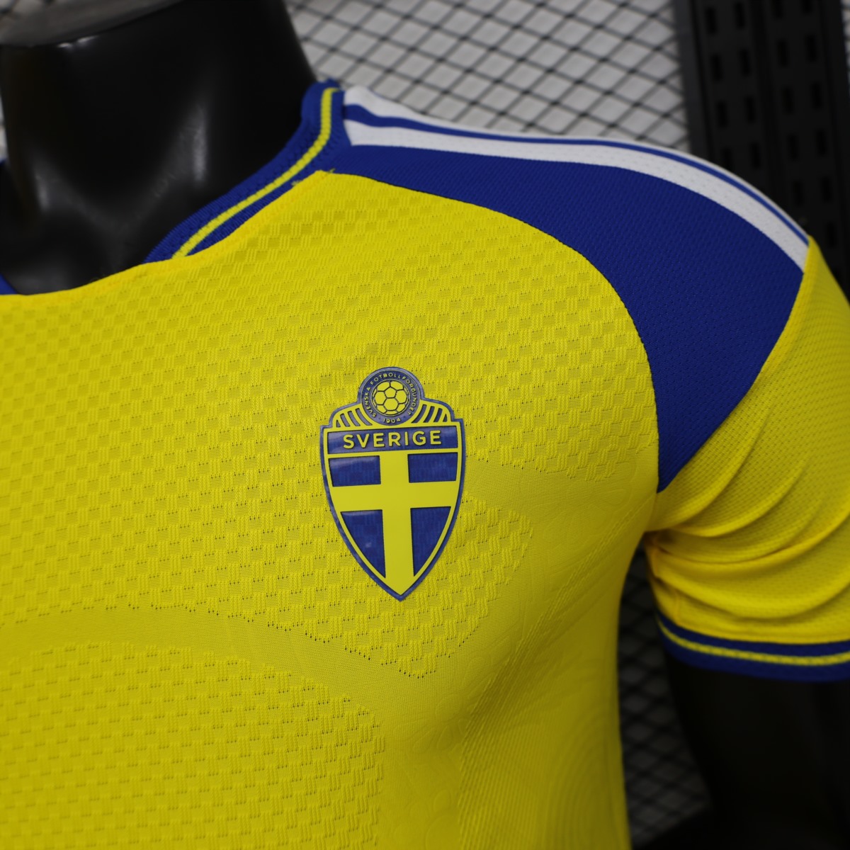 Sweden 2026 World Cup Home Jersey Player Version