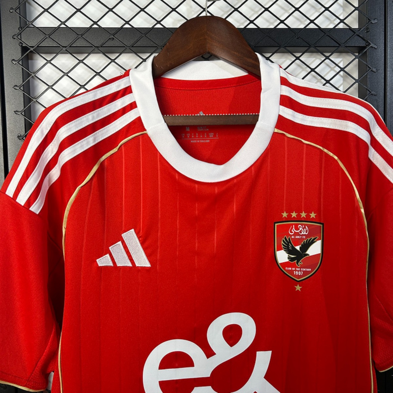 2025/26 Al-Ahly Home jersey Fan version