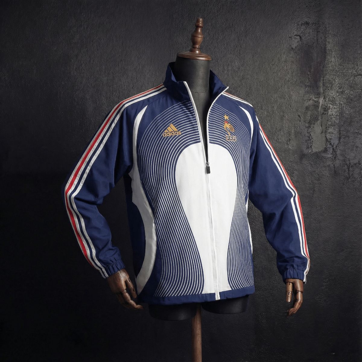 2005/06 Vintage Style France Windbreaker Sport Unifom jersey Sport Unifom
