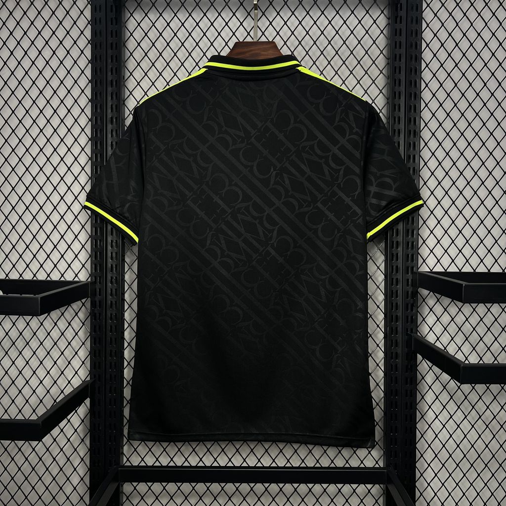 24/25 Real Madrid X BLACK AND NEON UNIQUE Jersey Fan Version