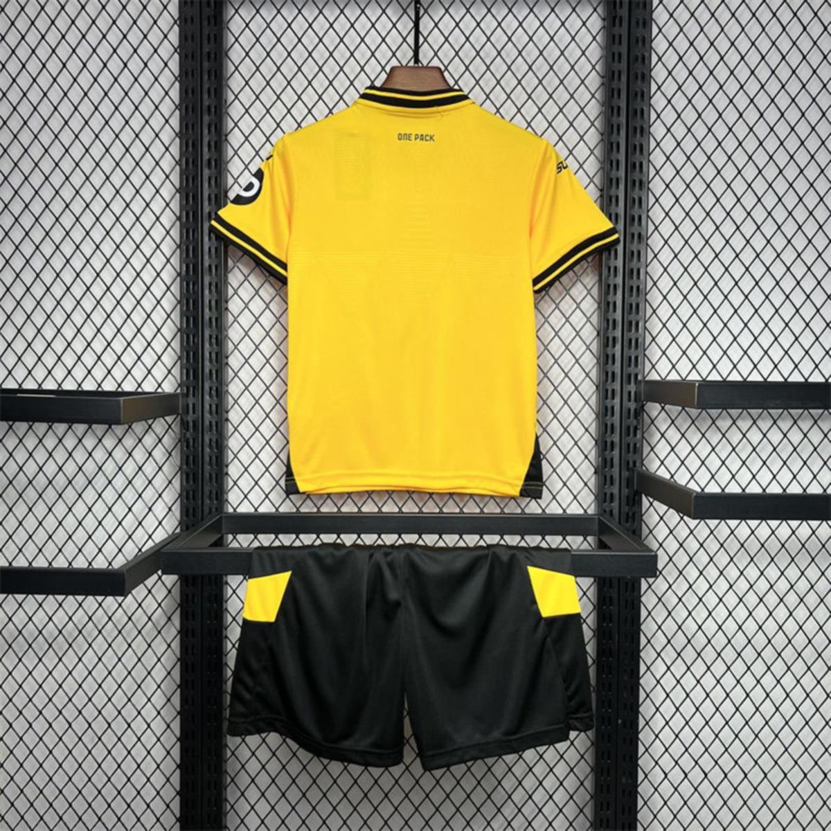 2024/25 Wolves Home jersey Kid Kits Size 16-28
