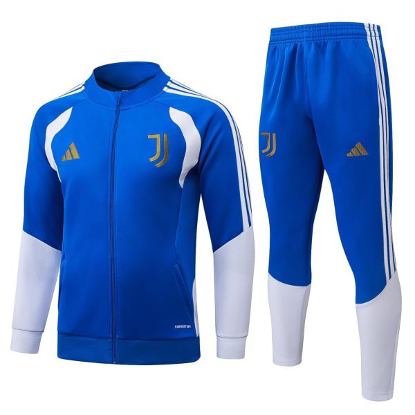 2026 Juventus Electric Blue Jacket Training Suit Set
