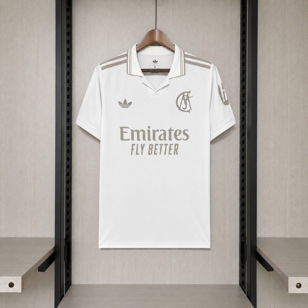 2026 Real Madrid 125th anniversary Jersey Fan version