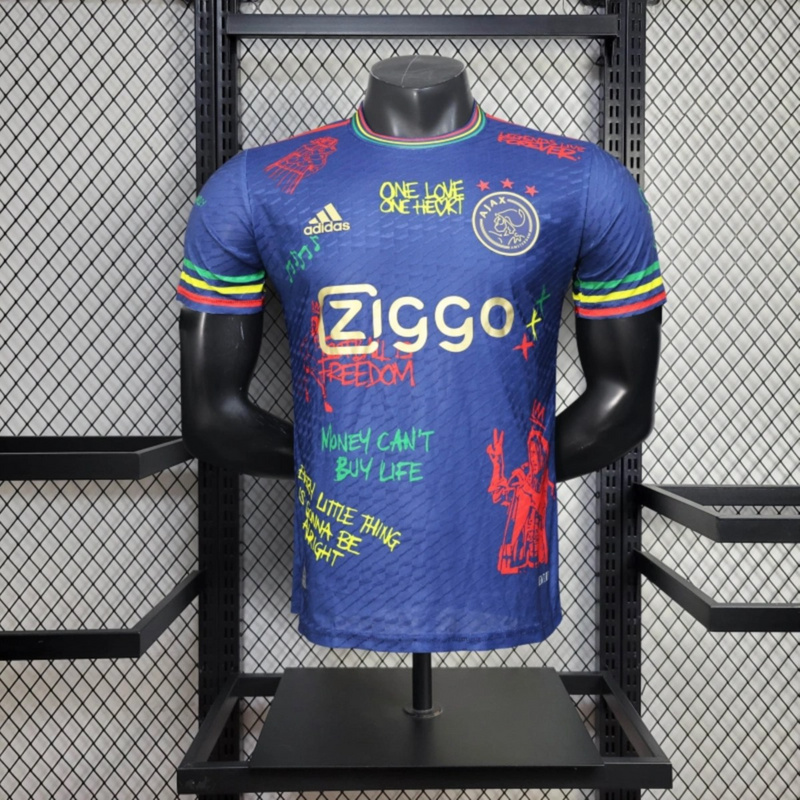25/26 Ajax Special Edition Royal Blue  jersey Player Version