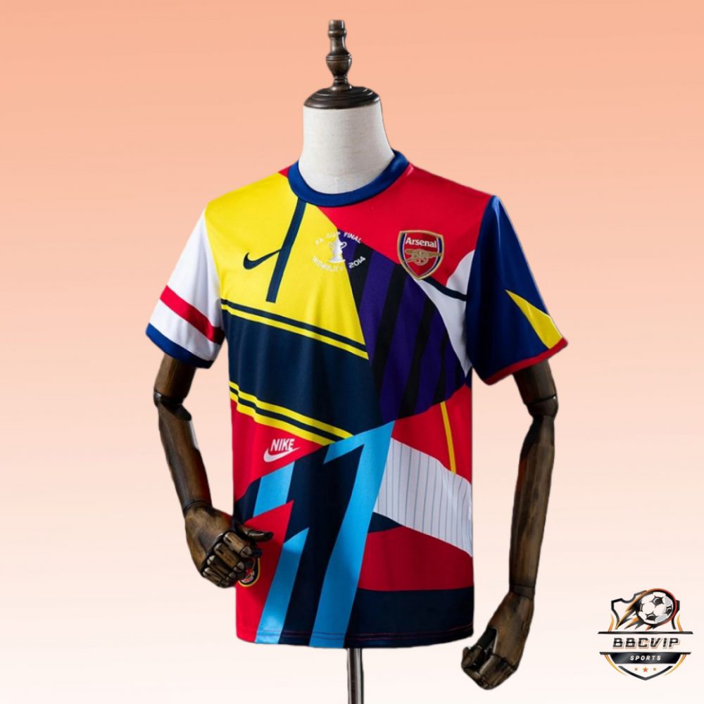 Retro Arsenal 2014 Anniversary Edition jersey Fan Version