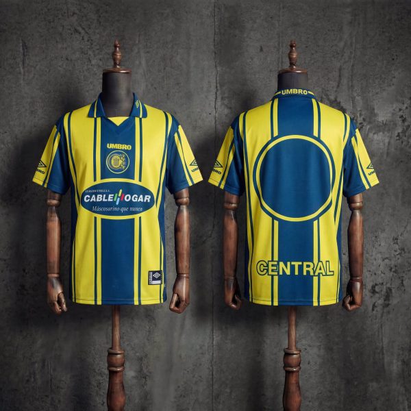 Retro 1998/99 Rosario Central Home Jersey Fan Version