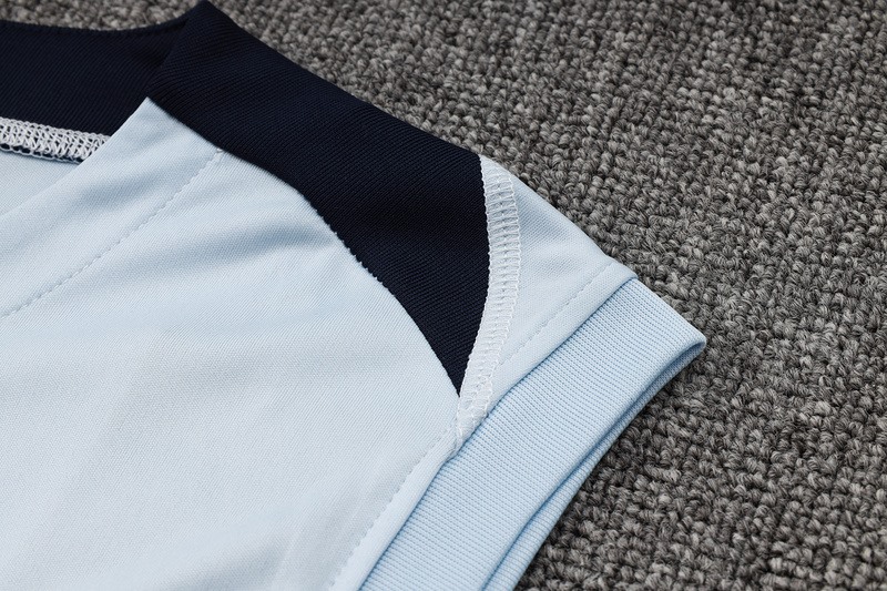 24/25 France Sky Blue Training Set Shirt and Shorts
