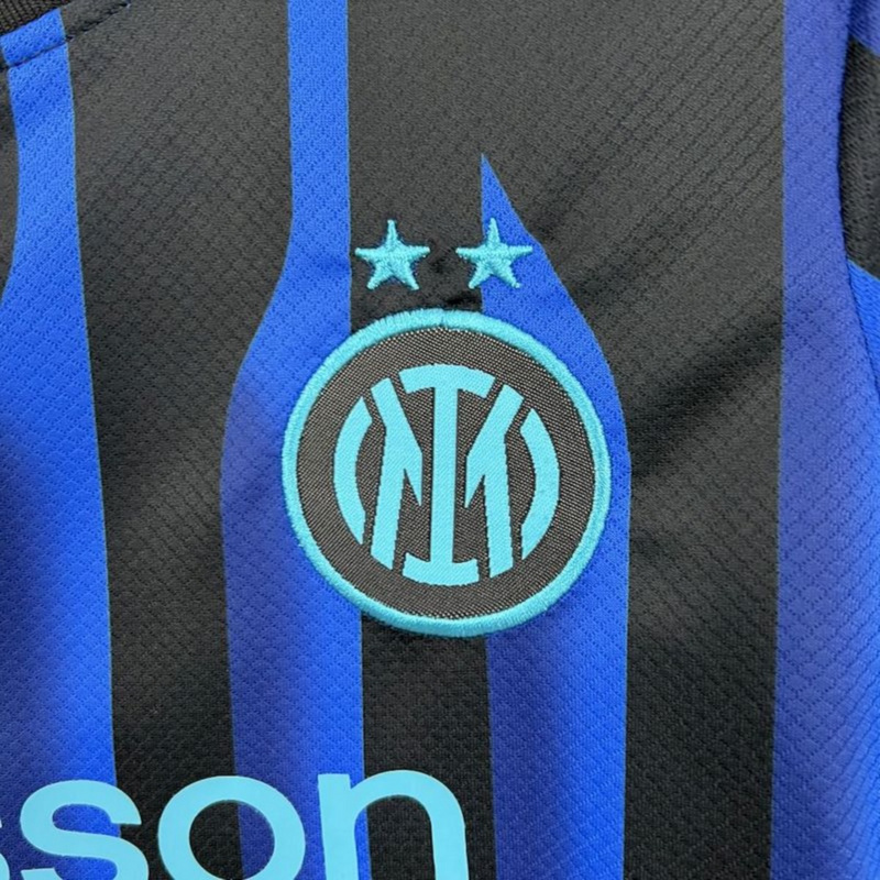 2025/26 Inter Milan Home jersey kids Kits size: 16-28