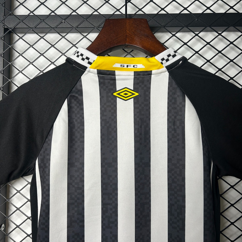 2025/26 Santos Away jersey kids Kits size: 16-28