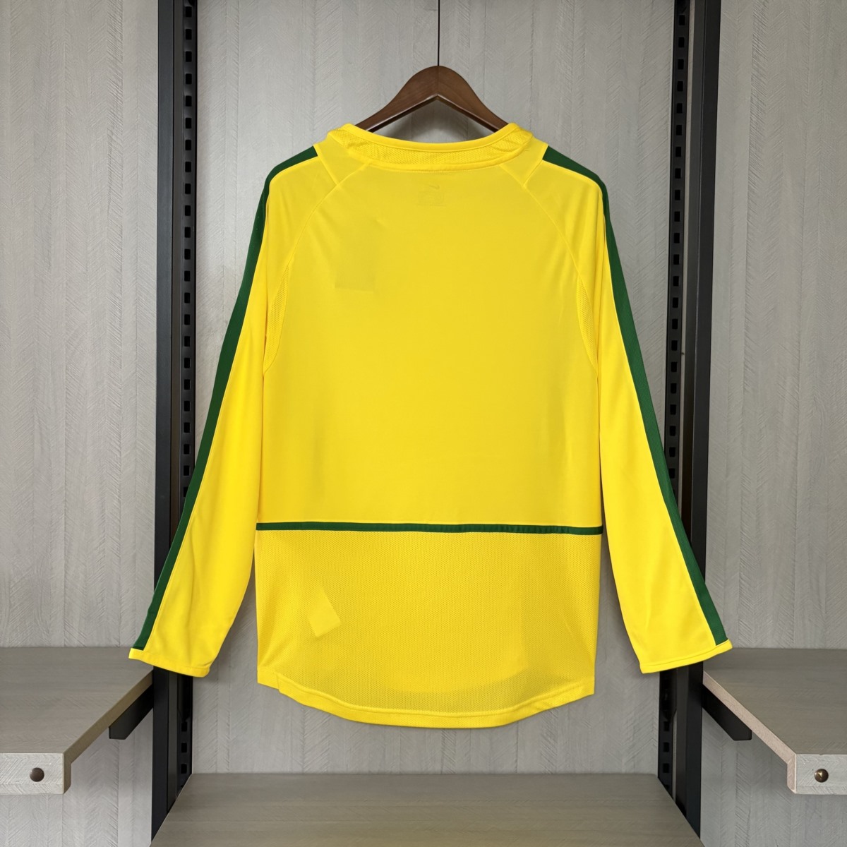 Retro 2002 Brazil Home Jersey Fan Version (2002 World Cup Remake)