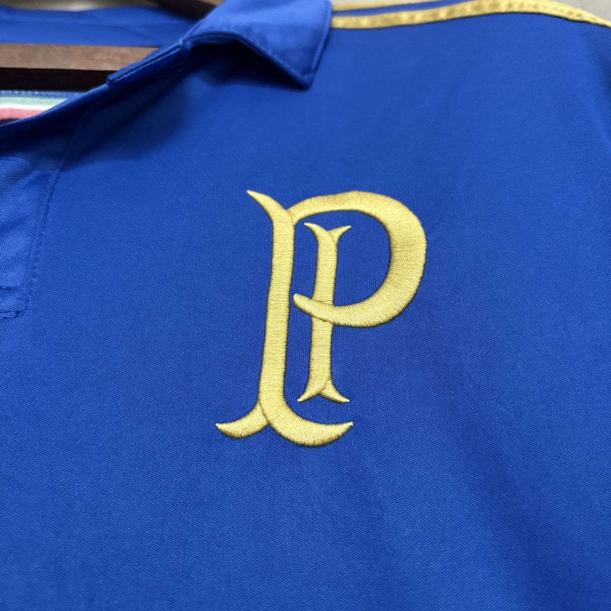 Retro 2014/15 Palmeiras 100th Anniversary Edition Blue Jersey
