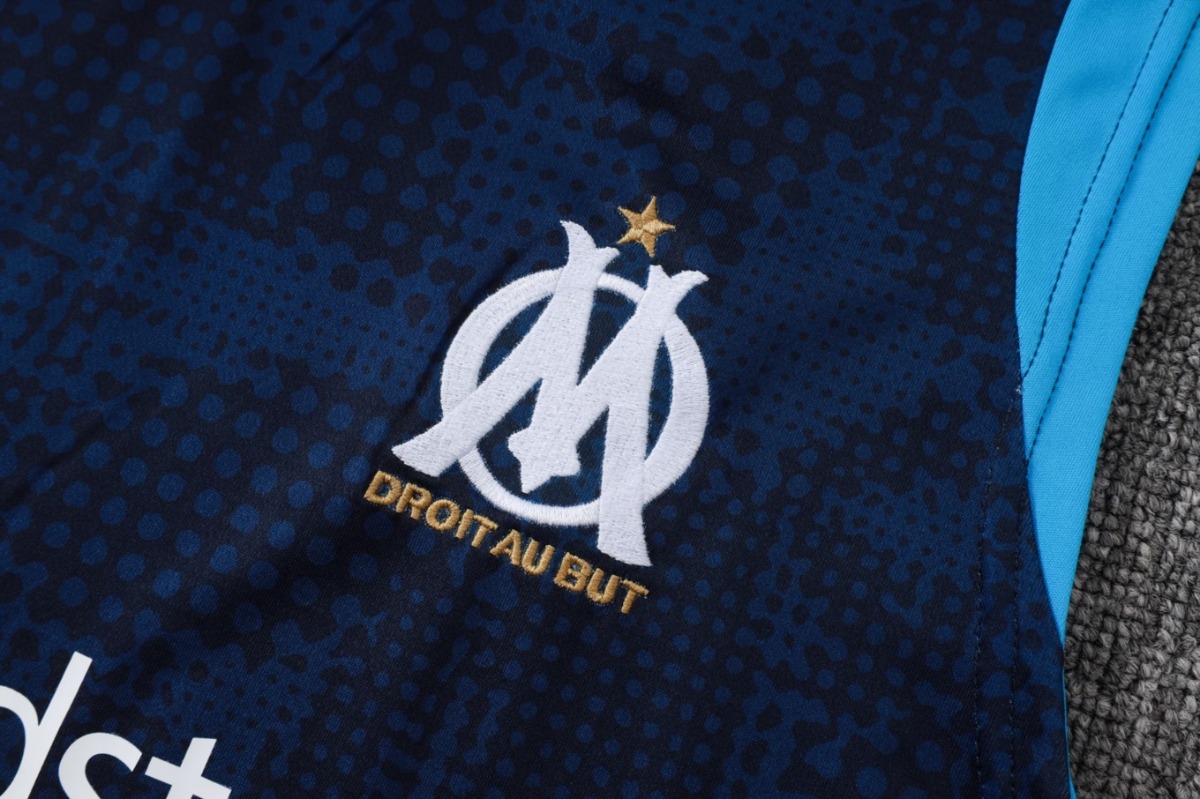 2026 Marseilles Cyan Training Set Shirt and Shorts