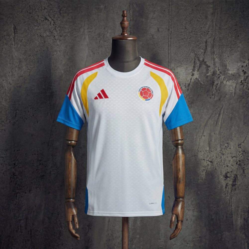 2026 Colombia Training White Jersey Fan Version