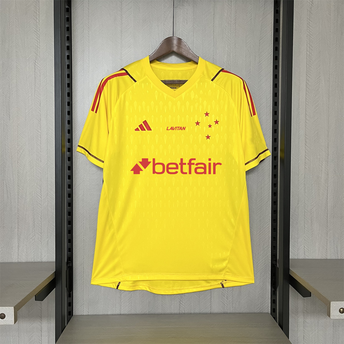2024/25 Cruzeiro Goalkeeper Yellow jersey Fan Version