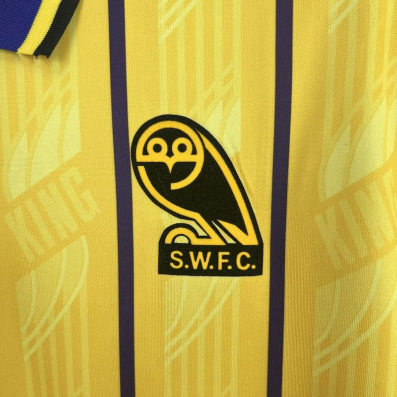 Retro Sheffield Wednesday F.C. 1995 Away jersey Fan Version