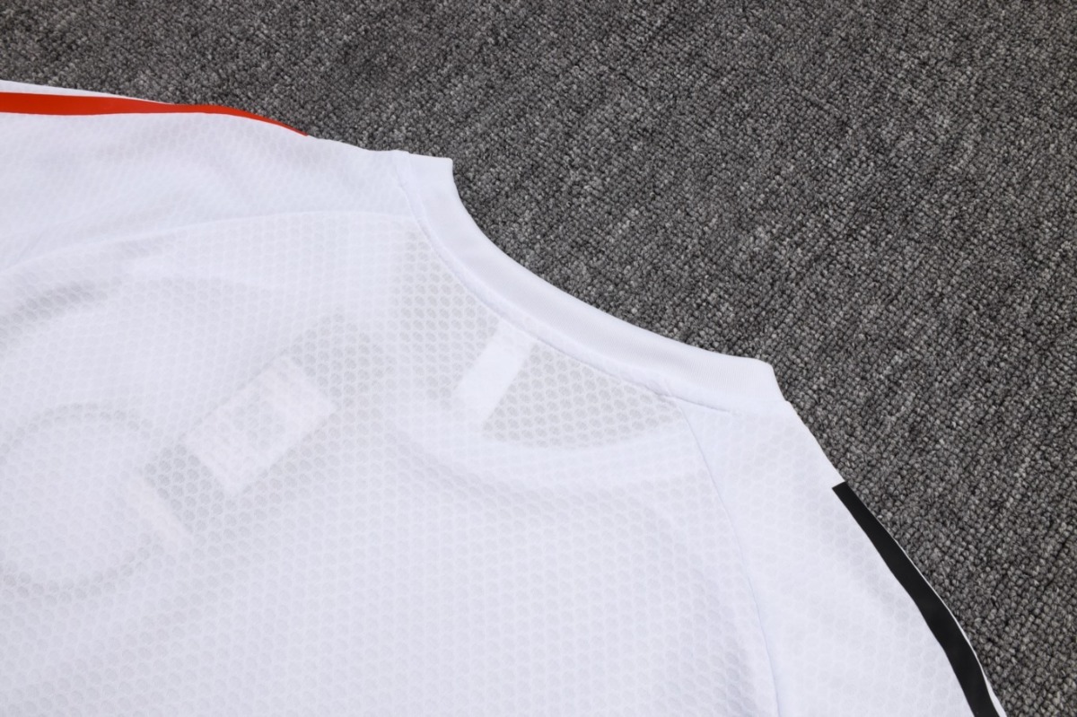 2026 Ajax White Training Set Shirt and Shorts