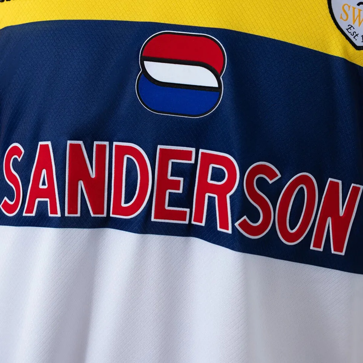 Retro Sheffield Wednesday F.C. 1999 Away Jersey Fan Version