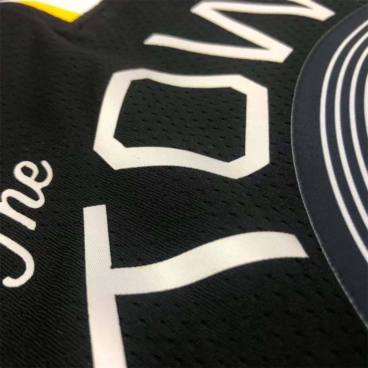 NBA Golden State Warriors V neck Black Jersey THOMPSON#11 S-XXL