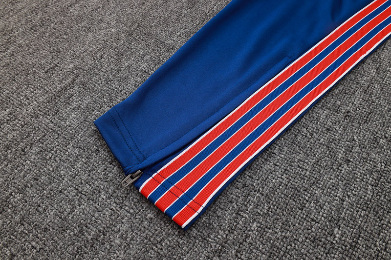 202526 Arsenal Colorful Blue Long-sleeved half-pull training kit Football team kit