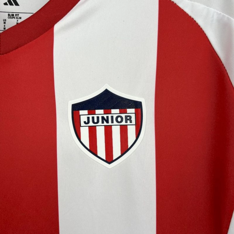 2025/26 Junior Barranquilla Home Jersey Fan Version