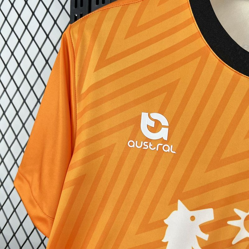 24/25 Racing de Santander Orange Goalkeeper Jersey Fan Version