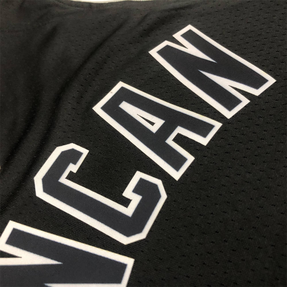 NBA San Antonio Spurs Round Neck Black jersey DUNCAN#21 S-XXL