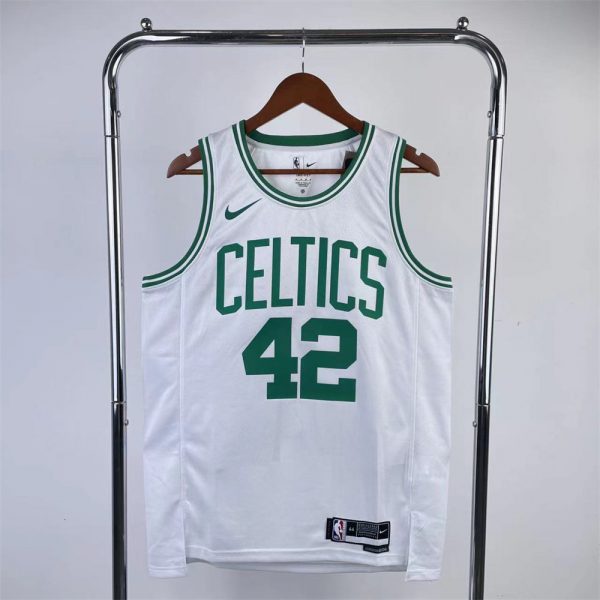 NBA Boston Celtics Round Neck White Jersey HORFORD#42 S-XXL