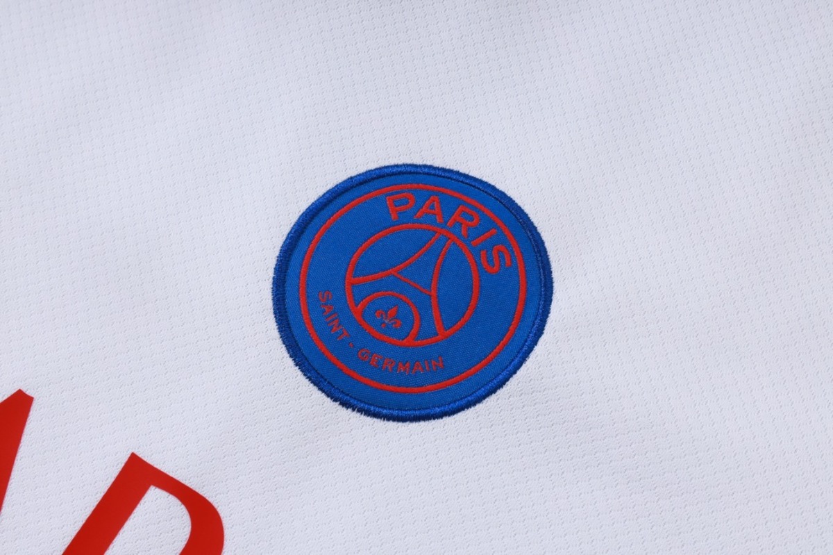2026 PSG White Training Set Shirt and Shorts