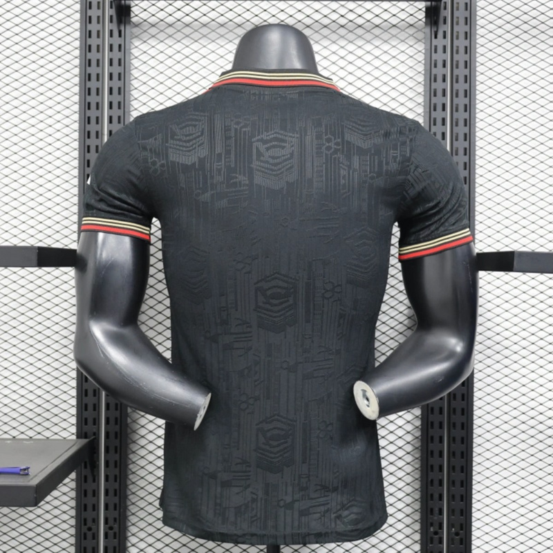 2025/26 Arsenal training POLO Black jersey Player Version