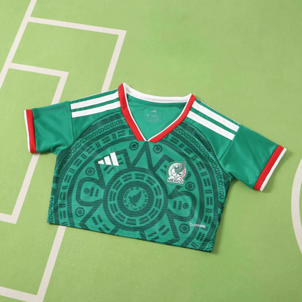 Mexico 2026 World Cup Home Women's Crop Jersey
