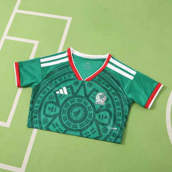 Mexico 2026 World Cup Home Women's Crop Jersey