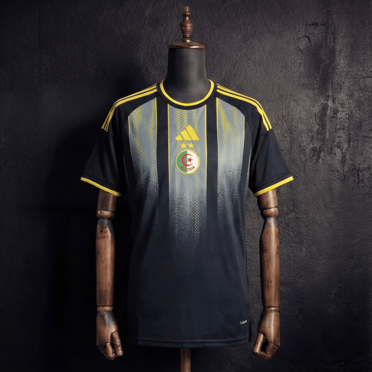 Algeria 2026 World Cup Pre-Match Black jersey Fan version