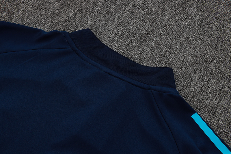 202526 Arsenal Royal blue Long-sleeved half-pull training kit Football team kit