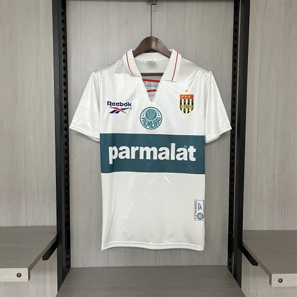 Retro 1997 Palmeiras white jersey Fan Version