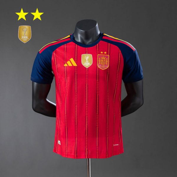 Spain 2026 World Cup Home Jersey Player Version