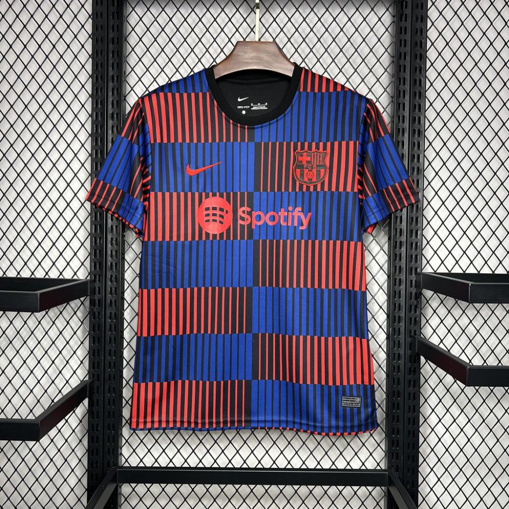 24/25 Barcelona Pre-Match Jersey Fan Version