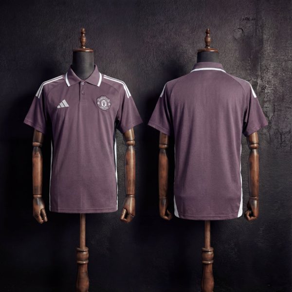 2025/26 Mnachester United Training Brown Polo Fan version