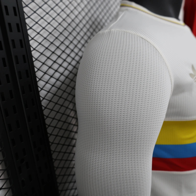 24/25 Colombia 100th Anniversary Edition White Long Sleeve Jersey Player Version