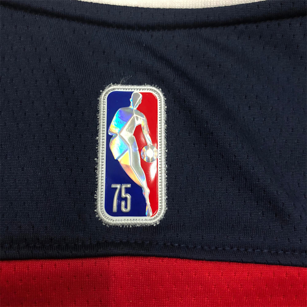 NBA Washington Wizards 75th Anniversary RED HARRELL#3 Jersey S-XXL