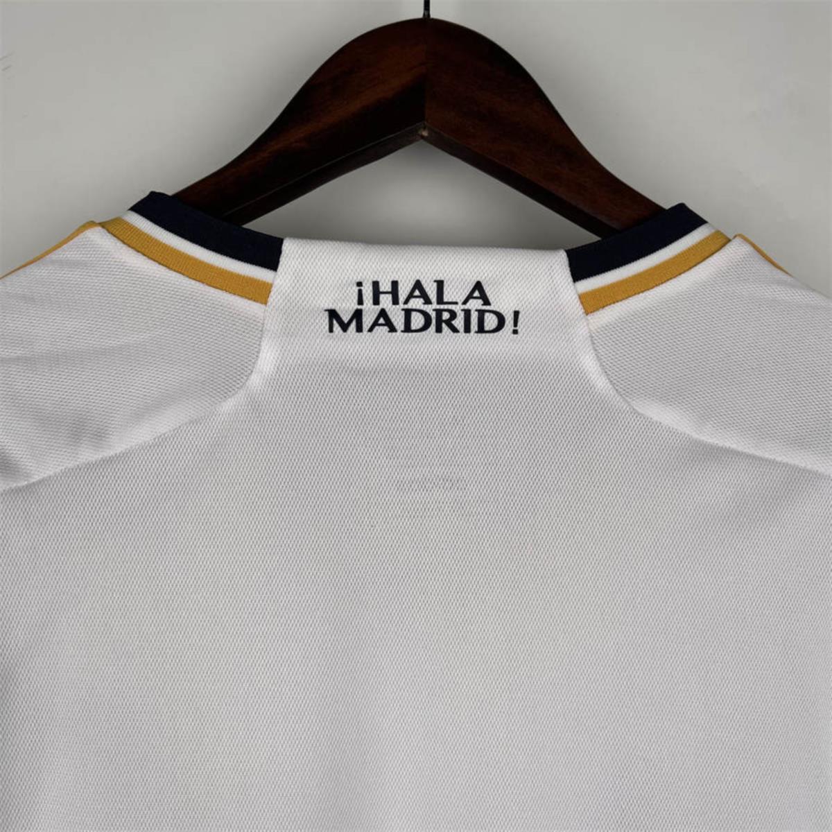 23/24 Real Madrid Home Long Sleeve jersey Fan Version