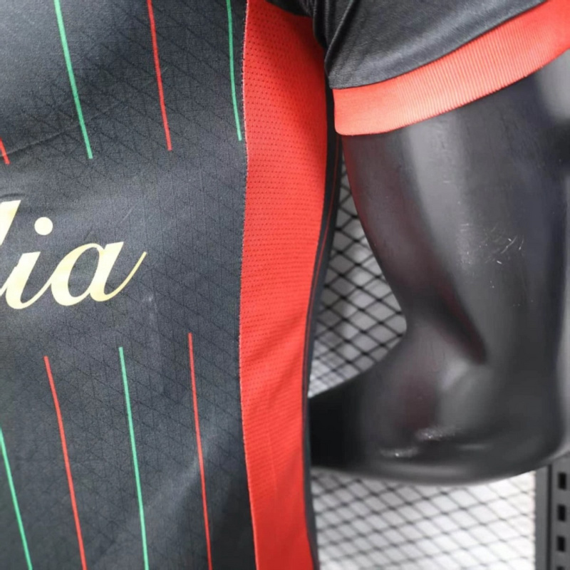 2025/26 Palestine Special Edition Black jersey Player Version