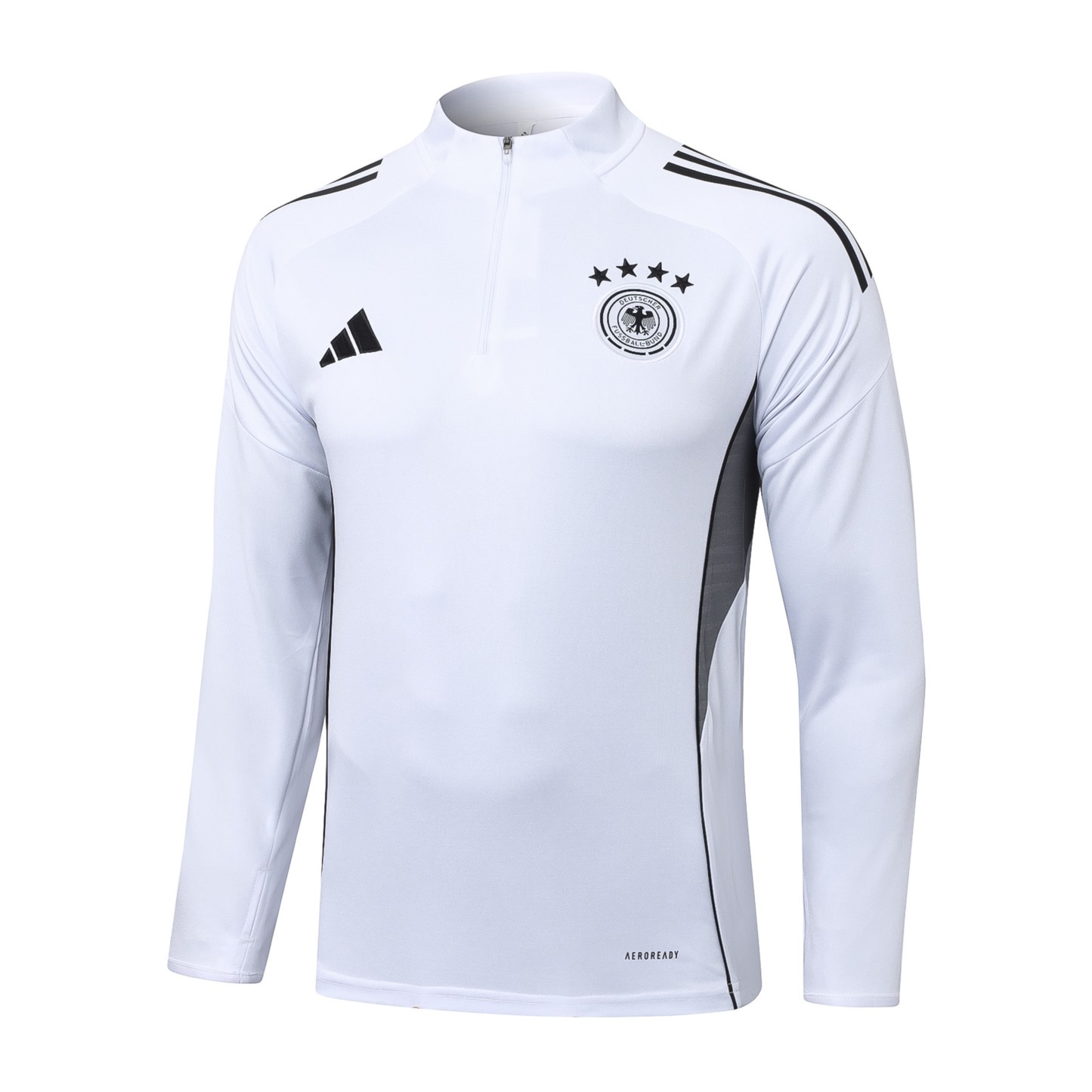 2025/26 Germany White Long-sleeved half-pull training kit Football team kit